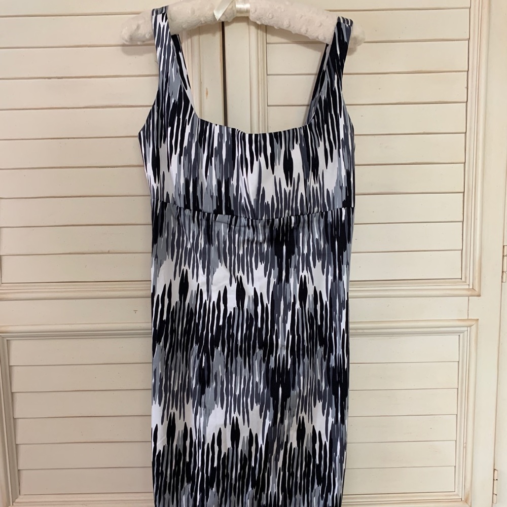 Strappy fitted casual dress by Calvin Klein